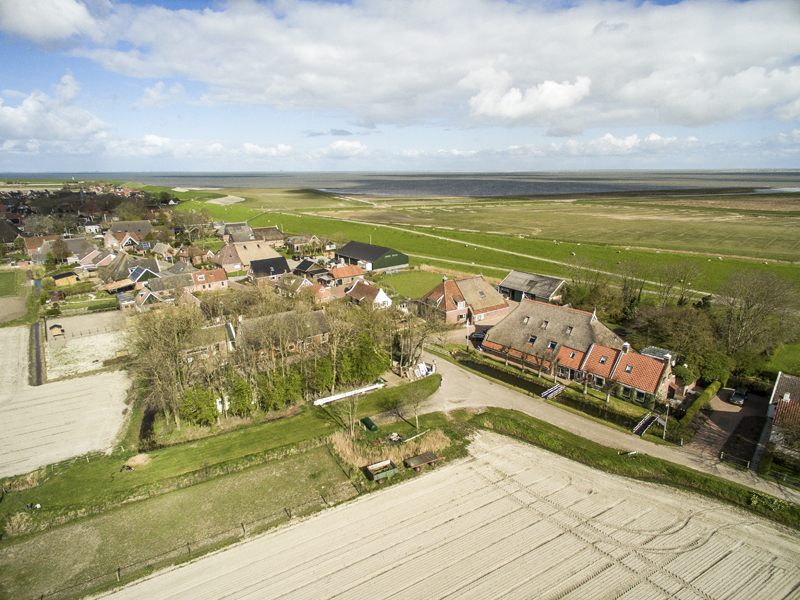 Lauwersstate in vogelvlucht