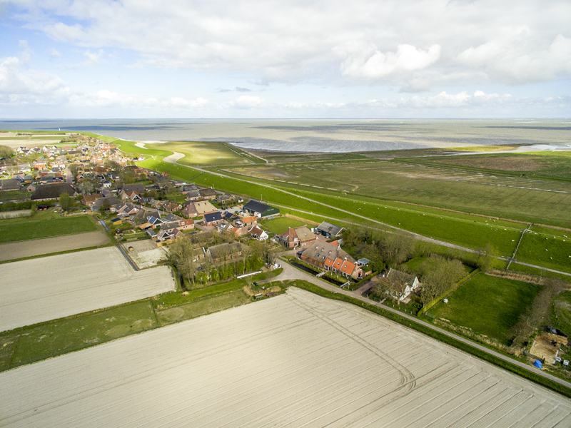 Lauwersstate in vogelvlucht