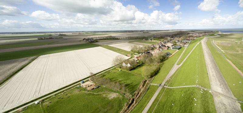 Lauwersstate in vogelvlucht