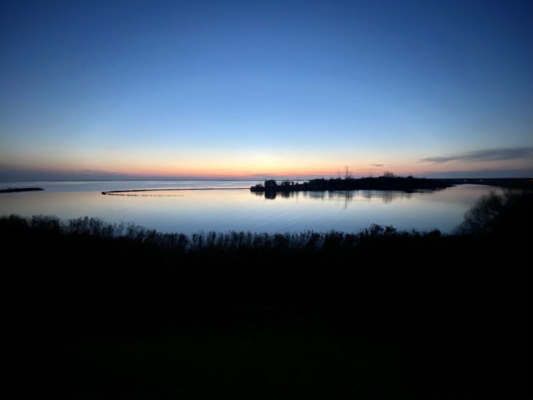 Night sky park Lauwersmeer