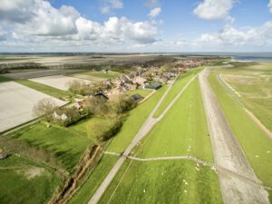 Drone foto B&B Lauwersstate